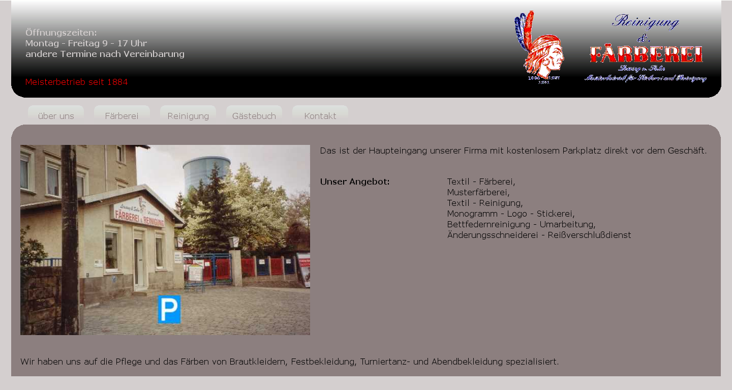 Textilreinigung Lessing